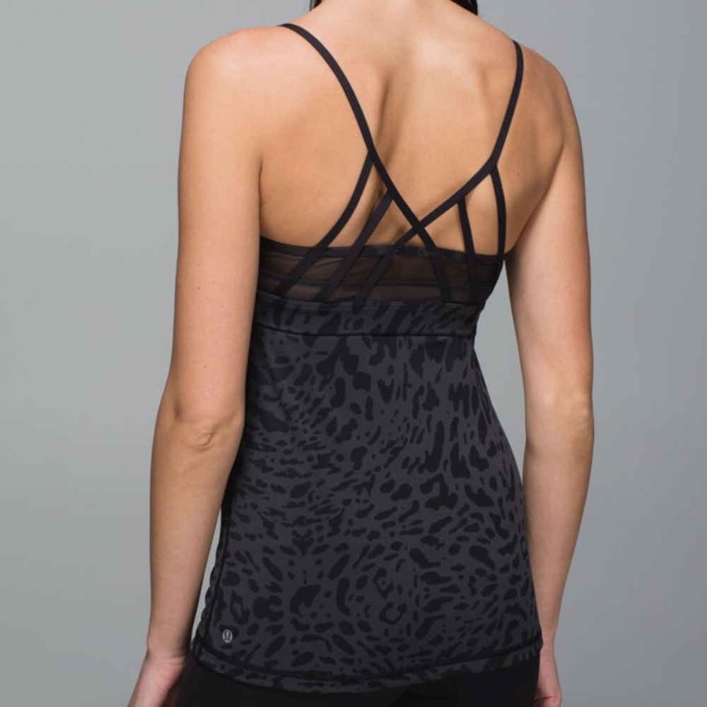 Lululemon 🍋 Just Breathe Animal Print Tank , sz 6